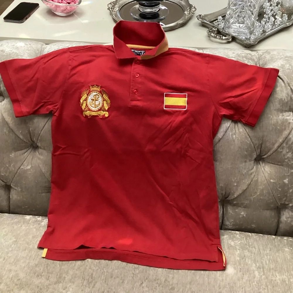 Mens Spain polo - Picture 1 of 2